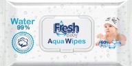 AQUAWIPES Aqua Wipes 99% 60 ks.