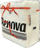 Papierové obrúsky Renova Red Label Deco 70 ks