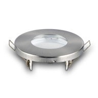 Halogénové stropné svietidlo IP44 INOX pre LED