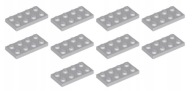 LEGO Plate 2x4 Svetlošedá Svetlomodrošedá 10 dielikov 4211395 3020