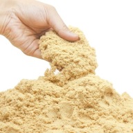 KINETICKÝ PIESOK 1 kg PRÍRODNÝ PIESOK HNEDÝ PIESOK