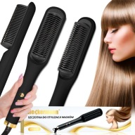 ŽEHLIČKA NA VLASY KERAMICKÁ HREBEŇOVÁ STYLINGOVÁ KEFA 2v1 45W