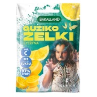 BAKALLAND Akademia Pana Kleksa GUZIKO CITRÓNOVÉ OVOCNÉ ŽELÉ ZDRAVÉ 34G