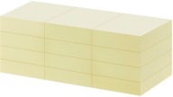 Žlté samolepiace bankovky 38x50mm 1200 kusov blokový zápisník Office Depot