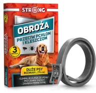 Obojok proti kliešťom PRE VEĽKÉHO PSA OCHRANNÝ OBOJK PROTI BLECHÁM SILNÝ L 75 CM