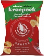 Pikantné krevetové lupienky Sriracha 80g