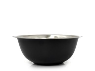 Nerezová miska, 16 cm, čierna