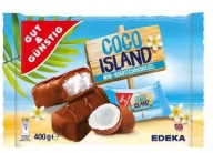 G&G Coco Island mini tyčinky Bounty 400g DE