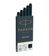 Čierne perá Parker Quink, 5 kusov