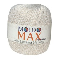 Max Moldo Metallic - biela a zlatá