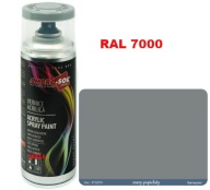 RAL 7000 AKRYLOVÝ LAK SPREJ sivý LESK 1233