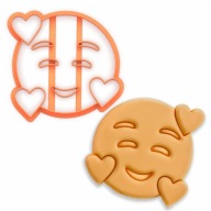 PREMIUM VALENTÍNSKY VYZRÁVAČ PRE EMOJI SRDCE Valentínske sušienky
