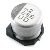 [50ks] UUD1E680MCQ1 SMD-6.3X5.8L 68uF 25V 105'C E