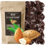 MANDLE pražené v horkej čokoláde 100g