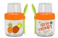 JOGURTOVÝ HRNÍČEK dezert DO PRÁCE + lyžička 452ml