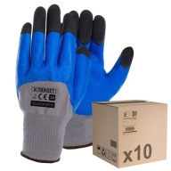 Pracovné rukavice PROCERA X-TARGET DOUBLE FOAMED LATEX rukavice x10