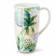 Hrnček na kávu/čaj PORCELAIN TROPICA s uškom