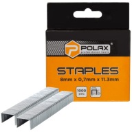 Sponky typ 53 (530/A) veľkosť 8mm POLAX - TAKER ŠTÍTKY NA ČALÚNENIE