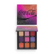 Makeup Revolution x Coca Cola Starlight Mini paletka očných tieňov