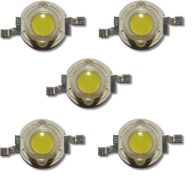 5x LED 1W COLD 8500K Bridgelux Dual 2*23*45mil