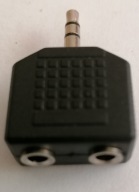 JACK SPLITTER 3,5/2 3,5mm ZÁSUVKY 5 ks