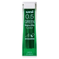 UNI Nano Dia grafity 0,5 mm - HB - zelená