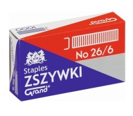 Kancelárske sponky 26/6 GRAND