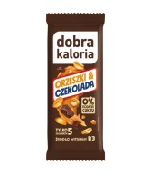 Healthy Fit Tyčinka Čokoládové oriešky 0 % cukru Dobrá kalória