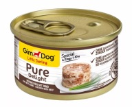 GimDog | Pure Delight | Kuracie a hovädzie mäso 85 g