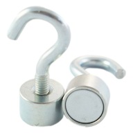 Magnetický držiak 12x8 s háčikom M4 1 ks