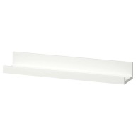 IKEA MOSSLANDA Polica na fotografie, biela, 55 cm