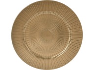 ZLATÁ podložka pod tanier Podnos podnos 33 cm - ZLATÁ