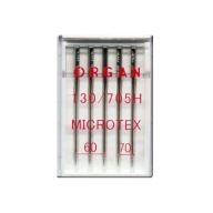 Ihly do šijacích strojov na hodvábnu čipku ORGAN MICROTEX MIX: 60 7