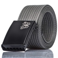 Tkaný STRAP Grey Butterfly na šaty 125 cm