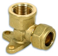 Krútené koleno pre medený 15x1/2 GW VEŠIAK