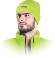 Žltá zateplená zimná čiapka REIS CZVIS Y