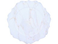 Podložka pod podnos na taniere 33 cm - ZLATO BIELA ​​farba