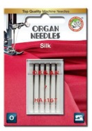 3136 Organ SILK poloploché ihlice, veľkosť 55