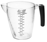 Džbán s odmerkou 1,0l, priehľadný 3012