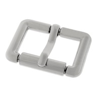 Strieborná CLAMP na opasok 30 mm, KOVOVÁ pracka