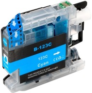 Atrament pre Brother LC123 LC123XL J132W DCP-J152W DCP-J552DW DCP-J752DW azúrová