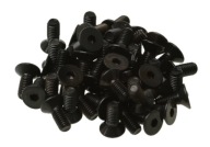 SKRUTKA ČIERNA KUŽELOVÁ M4x10 mm SKRUTKA PRE 50x