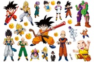 Odnímateľné tetovanie pre deti DRAGON BALL CG284