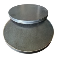 OCEĽOVÝ PLECH kruhová forma z ocele 10mm fi 100