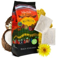 Yerba Mate EL PAJARO Kokos vo vrecúškach Cocido Express 25 x 3g