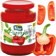 Konzervované papriky v štvrtinovej nádobe srdiečka 650 g