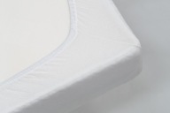 PREStieradlo JERSEY 90-100 x 200 biele
