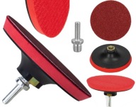 FLEXIBILNÝ KOTÚČ S VRTÁKOU BRÚSKY NA VELCRO 125