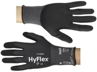 Bezšvové pracovné rukavice Ansell HyFlex pre ochranu zdravia a bezpečnosť pri práci, veľkosť.9|L