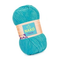 Nako Panda 3124 tyrkysová (plyšová)